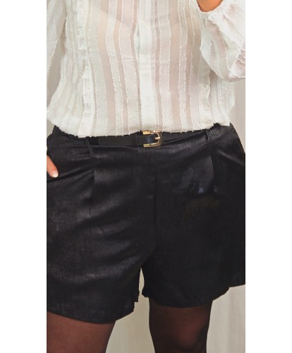 Ceinture Daim Noir - Kaki...