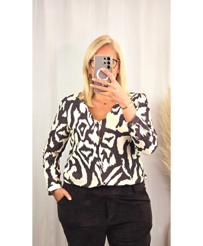 Chemise Imprimé Chocolat - Cali