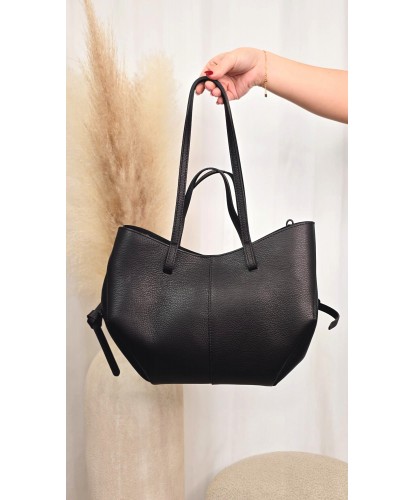 Sac Cuir Noir - Polina