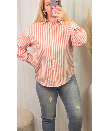 Chemise "Summer Of Love" Rouge - Ines