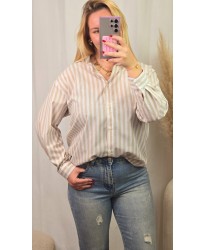 Chemise "Summer Of Love" Beige - Ines