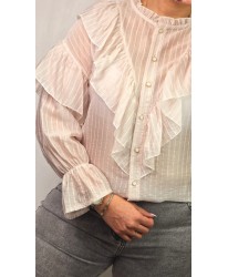 Chemise Voilage Chic Rose Pal - Anais