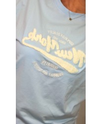T-Shirt Bleu Ciel - Lia