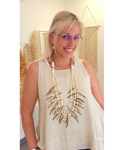 Collier Ethnique Retro