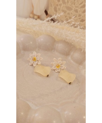 Boucles d'Oreilles Marguerite