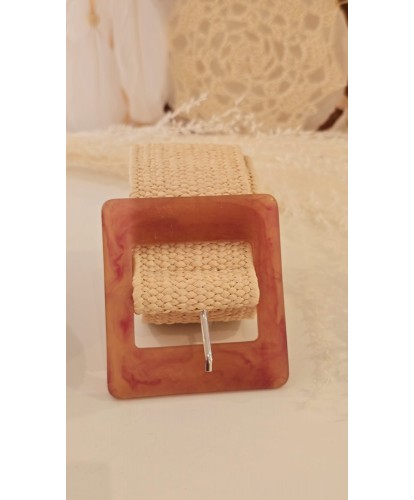 Ceinture Elastiqué Beige