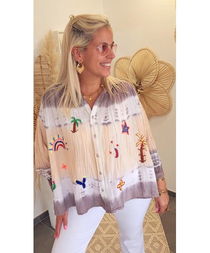 Blouse Gaz de Coton "MADE...