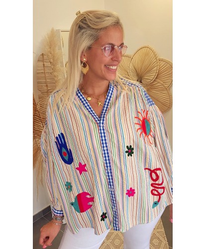 Blouse en Coton "MADE IN...