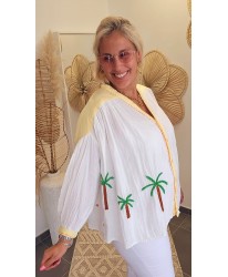 Blouse en Coton "MADE IN INDIA" Brodé