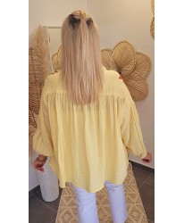 Blouse Gaz de Coton "MADE IN INDIA" Brodé