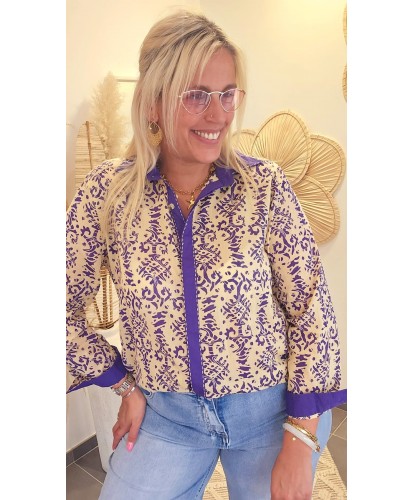 Chemise Mosaïque Indienne...
