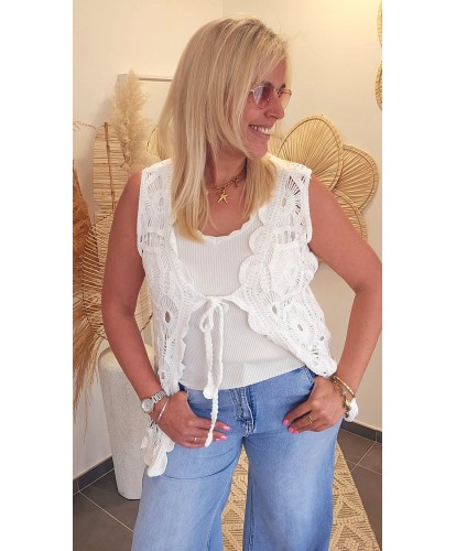 Gilet Crochet - Florentine