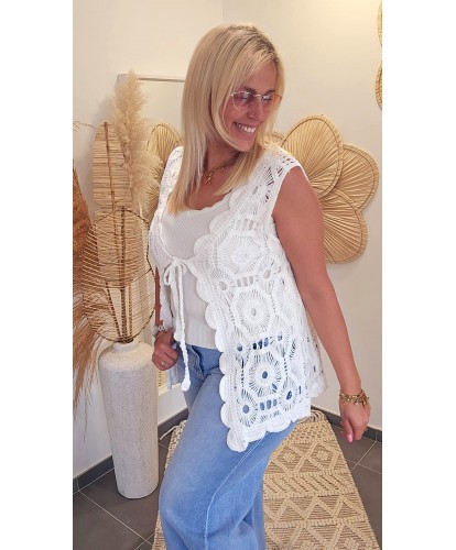 Gilet Crochet - Florentine