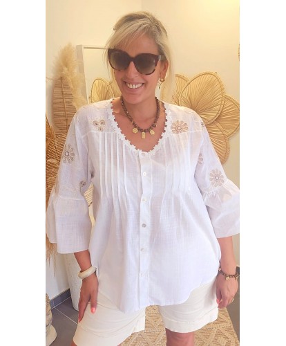 Blouse Brodé - Pauline