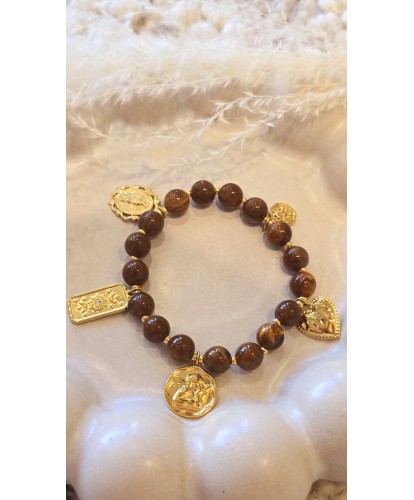 Bracelet Breloque Chocolat