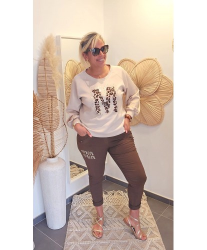Pantalon Magique Chocolat -...