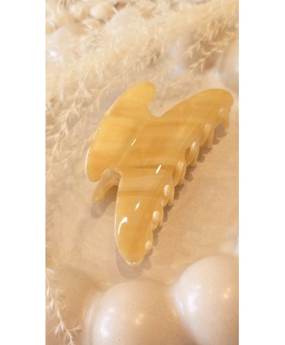 Pince à Cheveux Nacré Beige