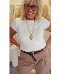 T-Shirt Souple Blanc - Jade