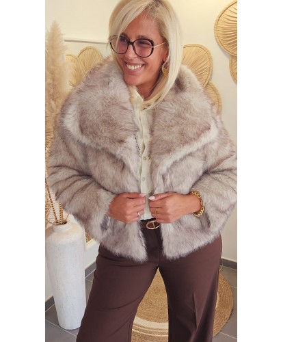 Veste Fausse Fourrure - Gabrielle
