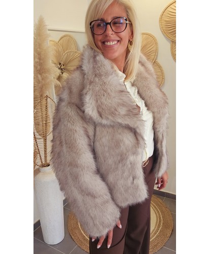 Veste Fausse Fourrure - Gabrielle