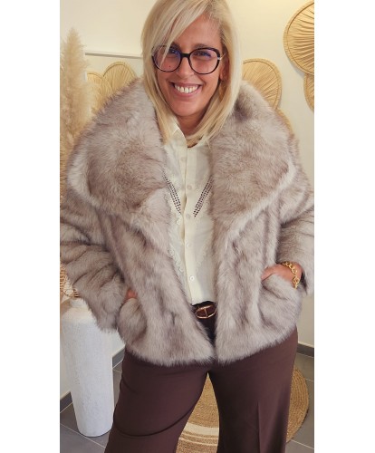 Veste Fausse Fourrure - Gabrielle