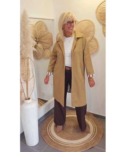 Trench (Veste) Camel Chic - Romane