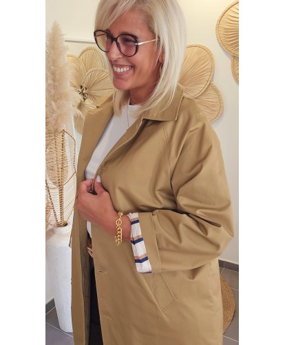 Trench (Veste) Camel Chic - Romane
