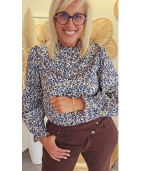 Chemise Fleuri Bohème Chic - Lena