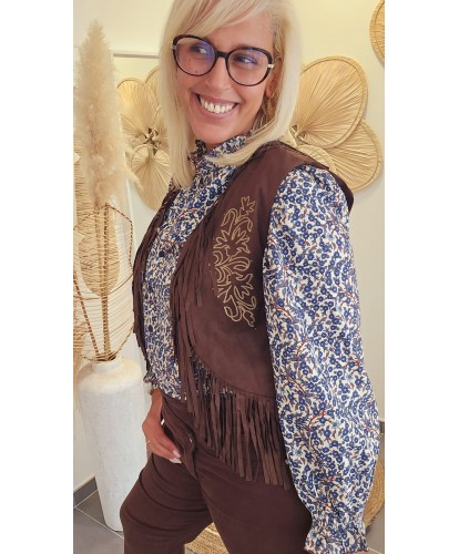 Gilet Western à Franges - Victoire