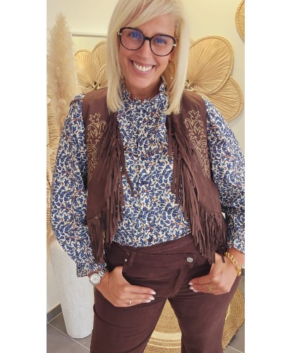 Gilet Western à Franges - Victoire