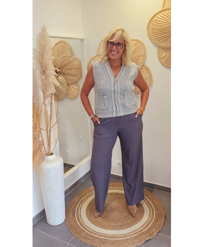 Pantalon Classique Droit...