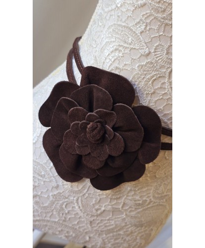 Ceinture Chocolat Fleur en Sweden