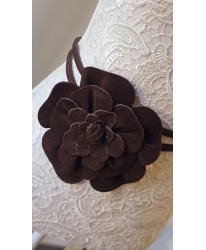 Ceinture Chocolat Fleur en Sweden