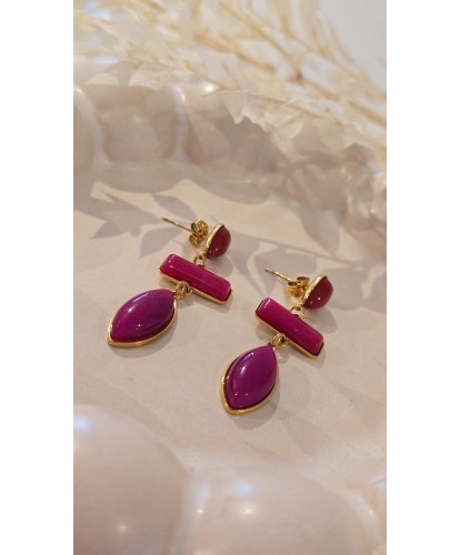 Boucles D'Oreilles Acier...