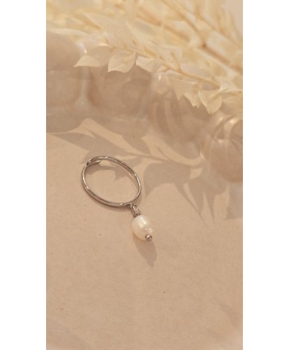 Bague Acier Amovible Pierre...