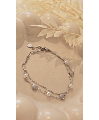 Bracelet Double Acier...