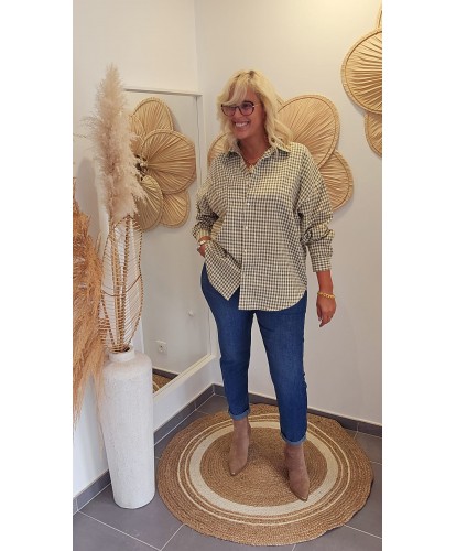 Jeans Mom Fit Bleu Foncé - Justine
