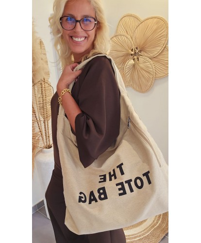 Sac Tote Bag Toile – "THE TOTE BAG"