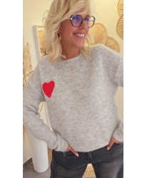 Pull Maille Fluffy "Now or Never" - Alexa