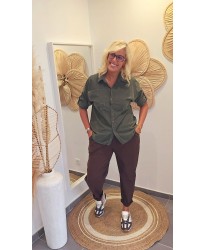 Pantalon Décontracté Chocolat - Celeste
