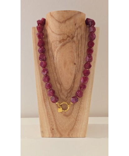 Collier Acier “Perles...