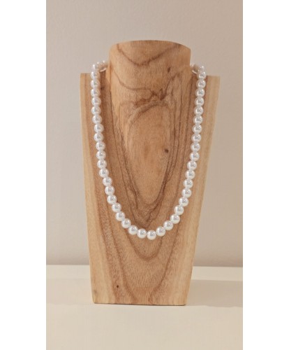 Collier Acier “Perles...