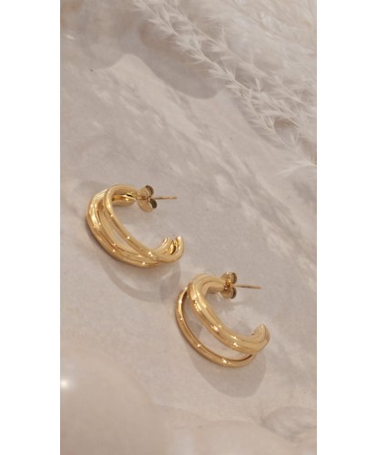 Boucles D’Oreilles Acier...