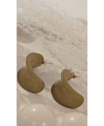 Boucles D’Oreilles Acier...