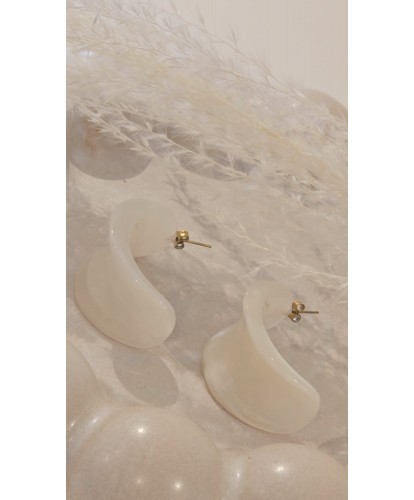 Boucles D’Oreilles Acier...