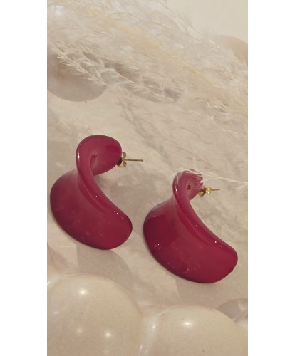 Boucles D’Oreilles Acier...
