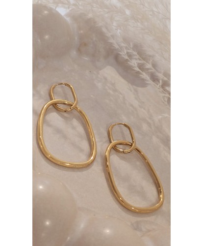 Boucles D’Oreilles Acier...