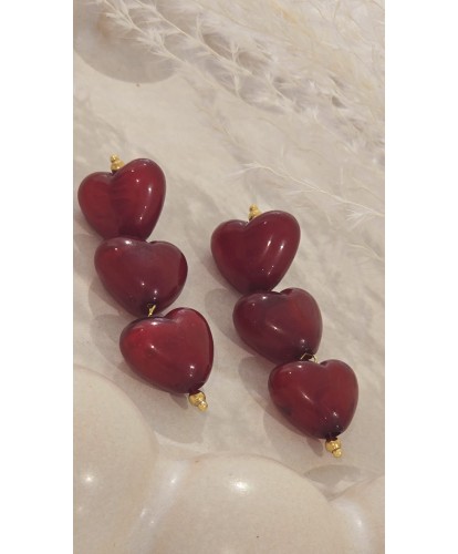 Boucles D'Oreilles Acier...