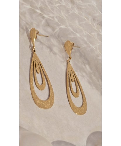 Boucles D’Oreilles Acier...