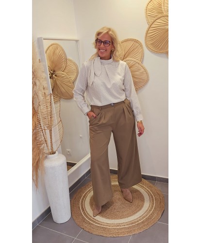 Pantalon Classique Large...